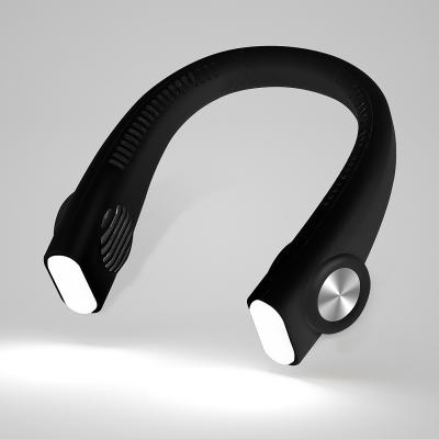 Portable Hanging Neck Fan with Reading Light