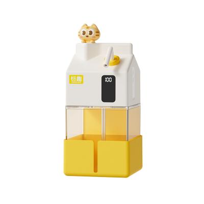 Milk carton sensor foam hand sanitizer dispenser